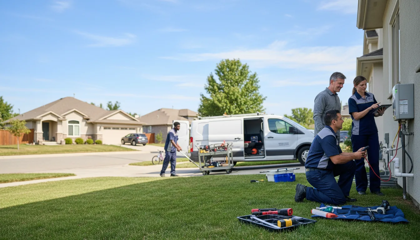 Tankless water heater service in Newcomb, NM
